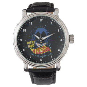 Jugendlich Titanen gehen!   Rabe "lernte eine Armbanduhr