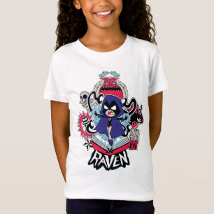 Jugendlich Titanen gehen! Raben-Demonic Power T-Shirt