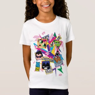 Jugendlich Titanen gehen! Retro Neunzigerjahre T-Shirt