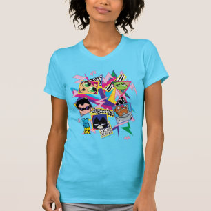 Jugendlich Titanen gehen!   Retro Neunzigerjahre T-Shirt