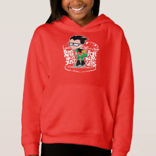 Jugendlich Titanen gehen! Robin Hintern Scooty Hoodie