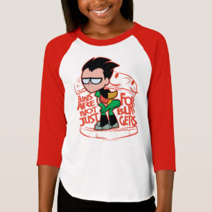 Jugendlich Titanen gehen! Robin Hintern Scooty T-Shirt