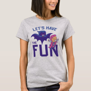 Jugendlich Titanen gehen! Starfire u. Rabe T-Shirt