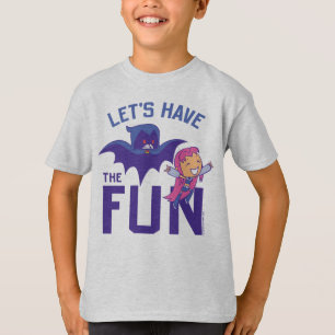 Jugendlich Titanen gehen! Starfire u. Rabe T-Shirt