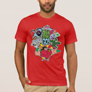 Jugendlich Titanen gehen!   Team-Gruppen-Grafik T-Shirt