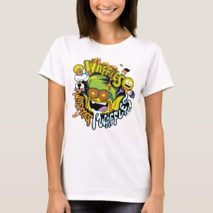 Jugendlich Titanen gehen! Tier-Jungen-Waffeln T-Shirt