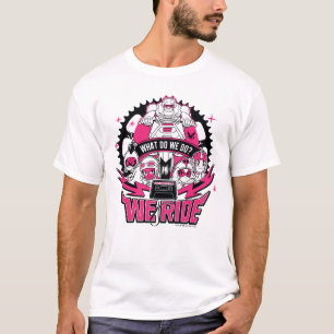 Jugendlich Titanen gehen!   "wir reiten" Retro T-Shirt