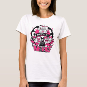 Jugendlich Titanen gehen!   "wir reiten" Retro T-Shirt