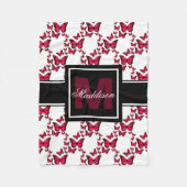 Jugendlich Tween-Mädchen-personalisierter Fleecedecke (Vorderseite)