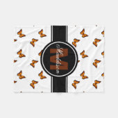 Jugendlich Tween-Mädchen-personalisierter Fleecedecke (Vorderseite (Horizontal))