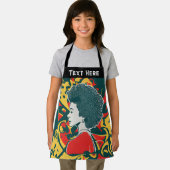 Jugendliche Afro Hair Women 1865 Emanzipation Pop Schürze (Insitu)