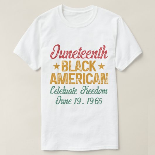 Jugendliche Coole schwarze Amerikaner feiern Freih T-Shirt (Design vorne)