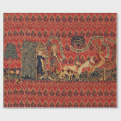 JUGENDLICHE, DIE JUGENDJAHRE HABEN, Tiere, Rote Fl Geschenkpapier (Flach)