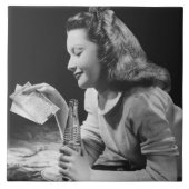 Jugendliche Fliese (Vorderseite)