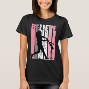 Jugendliche glauben, dass Baseball-Software-Basis- T-Shirt