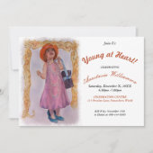 JUGENDLICHE IM HERZEN IN JEDER ALTER PARTY EINLADU EINLADUNG (Vorderseite)