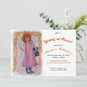 JUGENDLICHE IM HERZEN IN JEDER ALTER PARTY EINLADU EINLADUNG (Stehend Vorderseite)