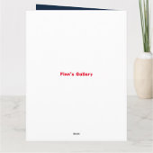 JUGENDLICHE IN BEAR GRANDSON CHRISTMAS CARD KARTE (Rückseite)