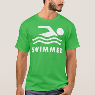 JUGENDLICHE KINDER schwimmen Baden Olympiaschwimmt T-Shirt