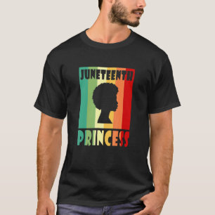 Jugendliche Prinzessin Afrikanische Freiheit Schwa T-Shirt