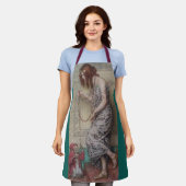 Jugendliche-Prinzessin und ihre Affenessin Schürze (Getragen)