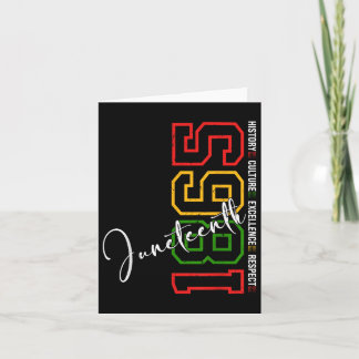 Jugendliche Shirts Frauen Männer Afrikanische June Karte