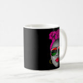 Jugendliche Shirts Women Drug Afro Doll Queen Blac Kaffeetasse (VorderseiteRechts)
