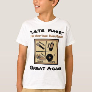 Jugendliche Vier Elemente des Jugendhip Hop-T - Sh T-Shirt