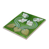 Jugendliche Vintage Blume Fliese (Seite)