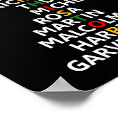 Jugendlicher 1865 Freiheitstag Jugendliche Männer Poster (Ecke)