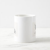 Jugendlicher arabischer Wolf-Welpe 2009 Kaffeetasse (Mittel)