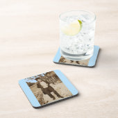 Jugendlicher aus den 1920er Jahren mit klassischem Getränkeuntersetzer (Rechte Seite)