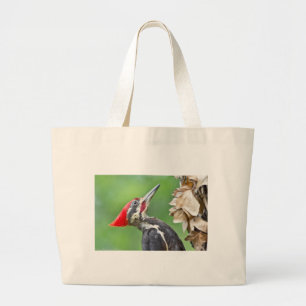 Jugendlicher Buntspecht-Profil-Geschenke Bekleidun Jumbo Stoffbeutel