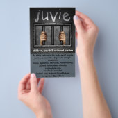 jugendlicher Flyer (Handgriff)