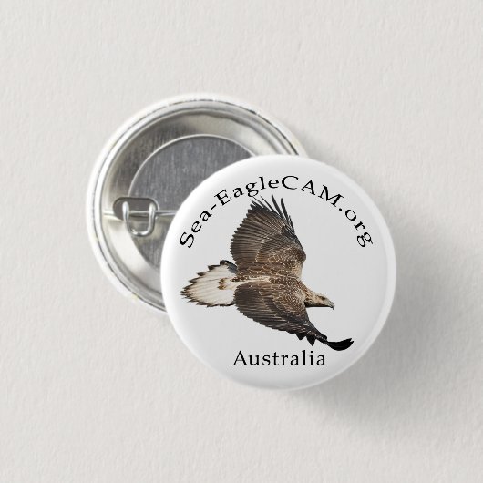 Jugendlicher im Flug Knopf S3 Button (Vorne & Hinten)