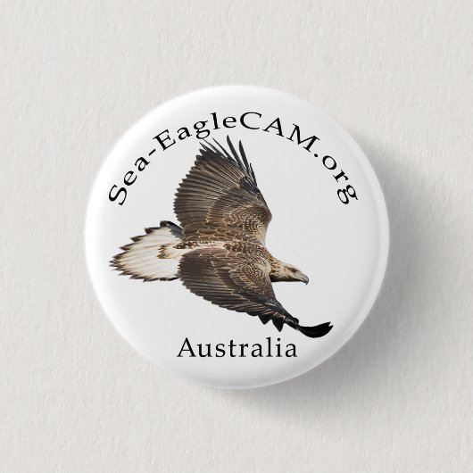 Jugendlicher im Flug Knopf S3 Button (Vorderseite)