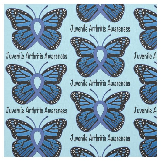 Jugendliches Arthritis-Schmetterlings-Band Stoff (Muster)