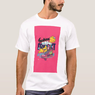 jugendliches, modernes und lebendiges T-Shirt-Desi T-Shirt