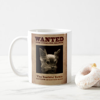 Jugendliches Yorkie_ Kaffeetasse