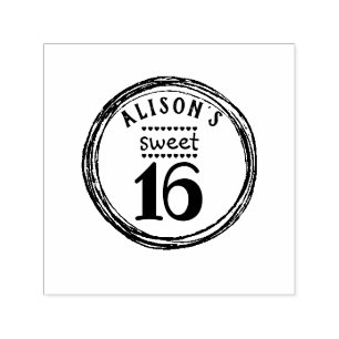 Jugendlichmädchen-16. Permastempel