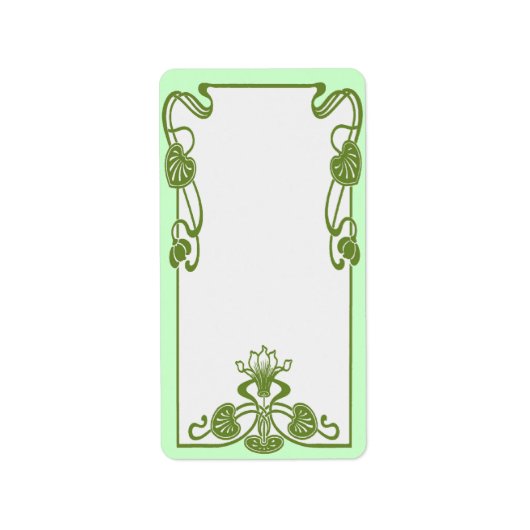 Jugendliliken Adressaufkleber (Vorne)