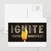 Jugendministerien anregen postkarte (Vorne/Hinten)