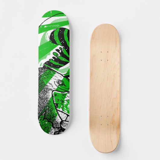 Jugendmutant-Tsunami Surfin Skateboard (Vorderseite)