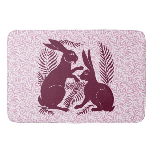 Jugendparadies Rabbits De Morgan und Morris Badematte (Vorderseite)