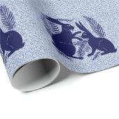 Jugendparadies Rabbits De Morgan und Morris Geschenkpapier (Rolleneckpunkt)