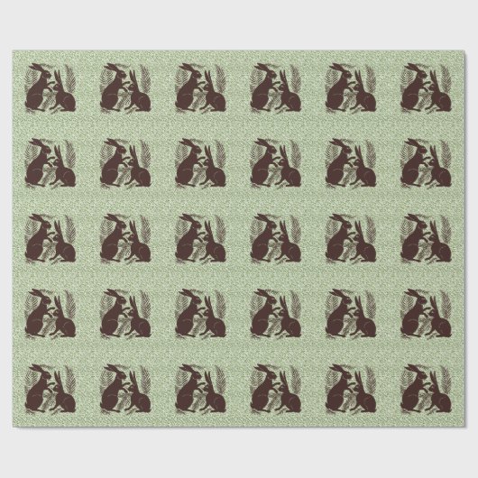 Jugendparadies Rabbits De Morgan und Morris Geschenkpapier (Flach)