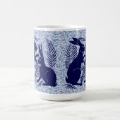 Jugendparadies Rabbits De Morgan und Morris Kaffeetasse (Mittel)