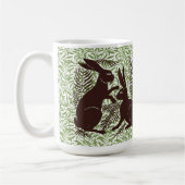 Jugendparadies Rabbits De Morgan und Morris Kaffeetasse (Links)
