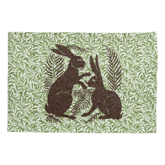 Jugendparadies Rabbits De Morgan und Morris Kissenbezug (Rückseite)