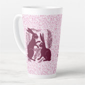 Jugendparadies Rabbits De Morgan und Morris Milchtasse (Linke Ecke)